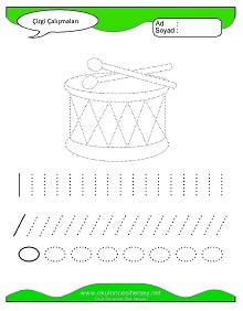 Çizgi Çalışma Sayfaları